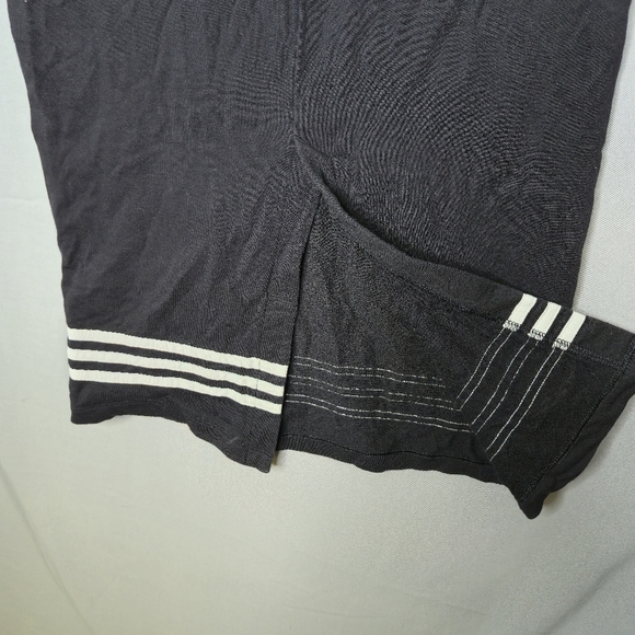 Adidas Ladies Midi Black And White Skirt Size M - Picture 5 of 7